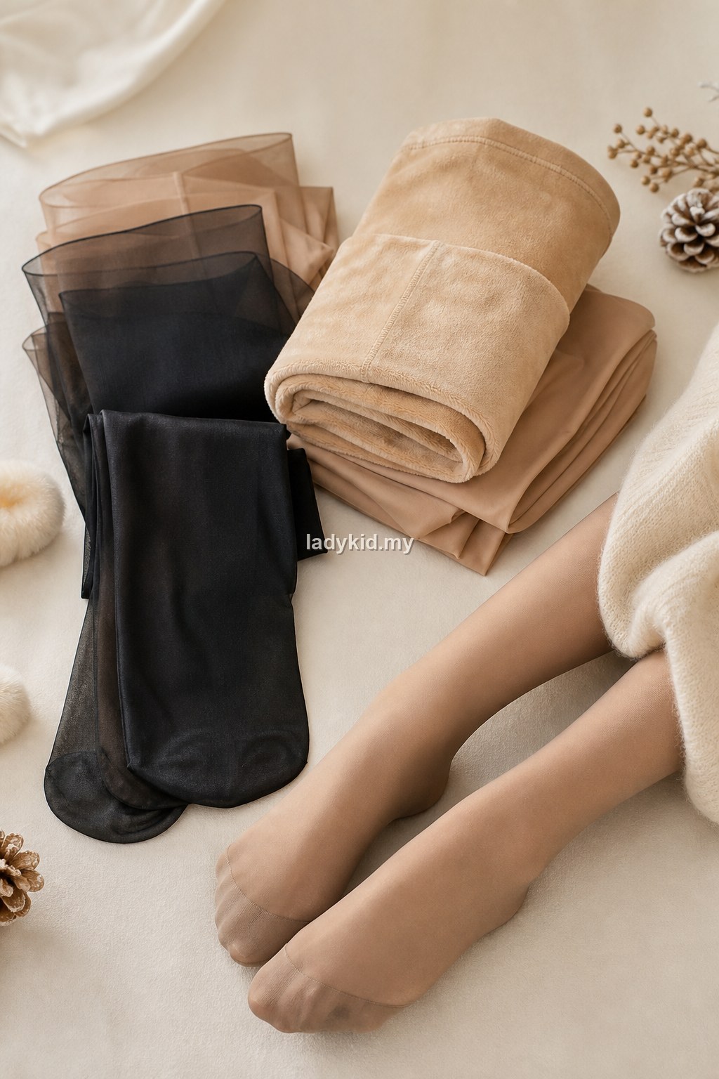 ladykid tights product styling